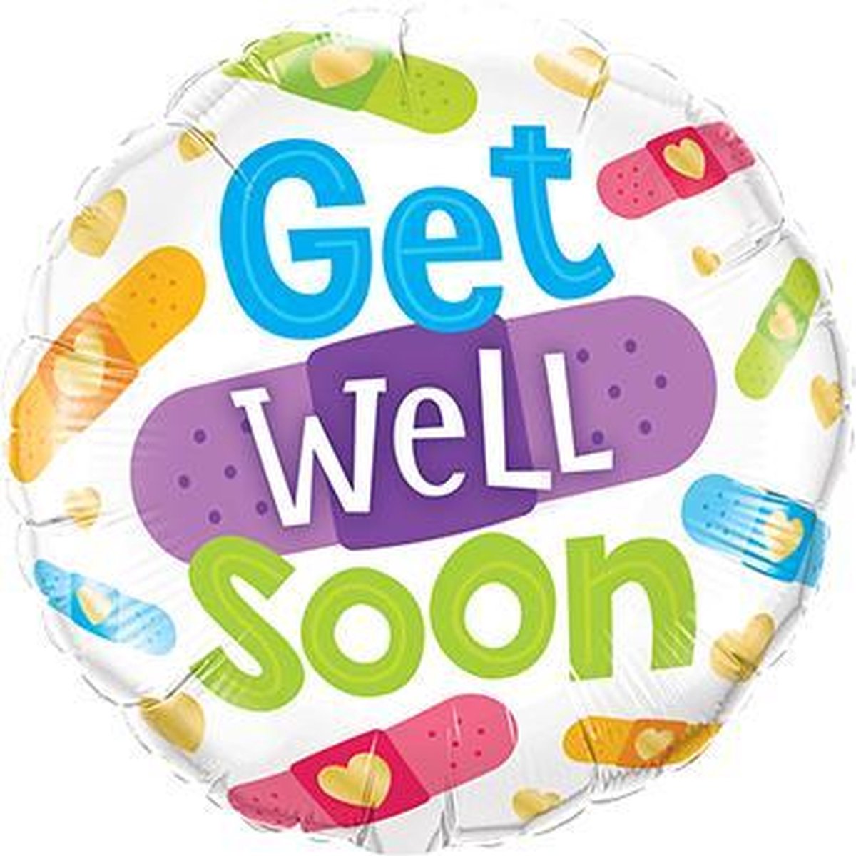 Folieballon Get Well Soon | Beterschap